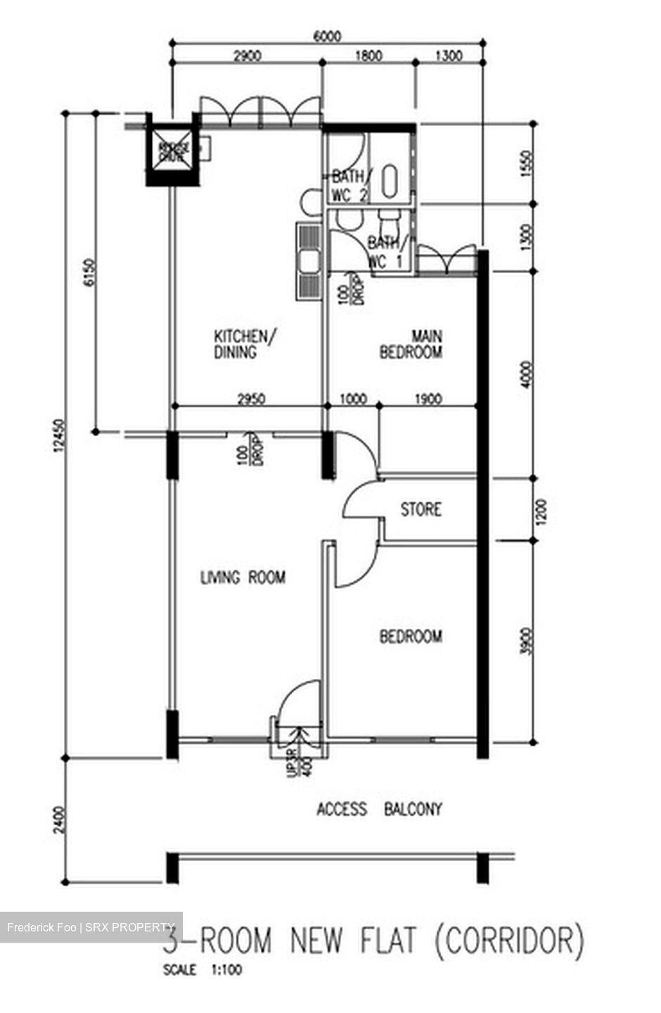 Blk 22 Haig Vista (Geylang), HDB 3 Rooms #583316251